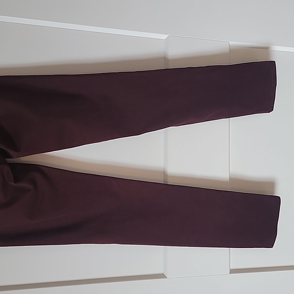 AG Adriano Goldschmied "The Stilt" Cigarette Jean in Maroon - Picture 9 of 10
